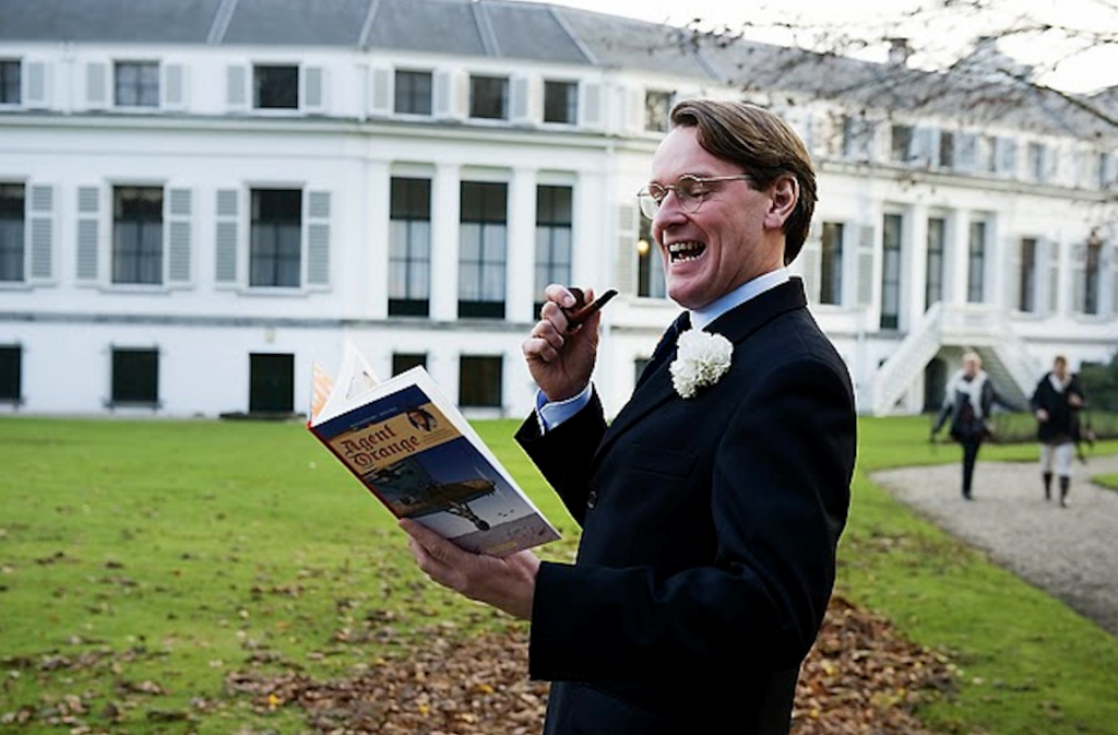 presentatie Agent Orange prins Bernhard Soestdijk